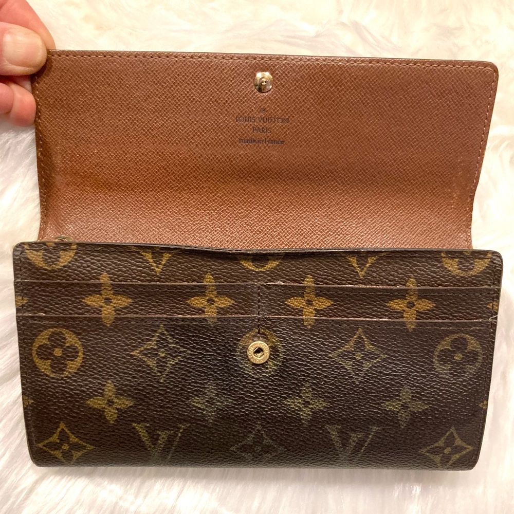 Authentic Louis Vuitton Sarah Wallet  #4.3s TH 3067 - Picture 5 of 12